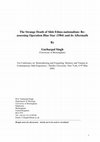 Research paper thumbnail of The Strange Death of Sikh Ethno-nationalism: Reassessing Operation Blue Star (1984) and its Aftermath