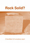 Rock Solid? A scientific review of geological disposal of high-level radioactive waste Cover Page