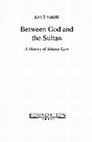 Between God and the Sultan: A History of Islamic Law Cover Page