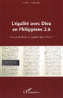 Research paper thumbnail of Fontaine - L'égalité avec Dieu en Philippiens 2.6 (2010)