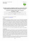 Adsorption proprieties and inhibition of mild steel corrosion in HCl solution by the essential oil from fruit of Moroccan Ammodaucus leucotrichus Cover Page