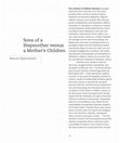 Research paper thumbnail of Sons of a Stepmother versus a Mother’s Children