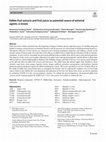 Research paper thumbnail of Edible fruit extracts and fruit juices as potential source of antiviral agents: a review