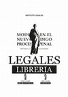 Modelos en el Nuevo Código Procesal Penal - Instituto Legales Cover Page