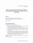 Research paper thumbnail of Mentalistic and Scientific Stories about Human Behavior, Biomimetic Heuristics and Psychology's Confusions