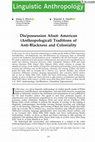 Research paper thumbnail of Dis/possession Afoot: American (Anthropological) Traditions of Anti‐Blackness and Coloniality