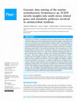 Research paper thumbnail of ­Genomic data mining of the marine actinobacteriaStreptomycessp. H-KF8 unveils insights into multi-stress related genes and metabolic pathways involved in antimicrobial synthesis