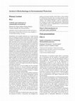 Research paper thumbnail of Biosensors in environmental biotechnology – the useful tools of contaminants monitoring