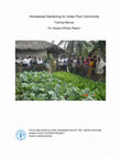 Research paper thumbnail of FINAL DRAFT Training Curriculum Homestead Gardening for the Urban Poor 240920-yusuf 11 OCT