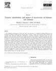 Toxicity, metabolism, and impact of mycotoxins on humans and animals Cover Page