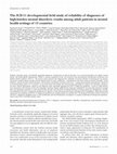 Research paper thumbnail of The ICD-11 developmental field study of reliability of diagnoses of high-burden mental disorders: results among adult patients in mental health settings of 13 countries