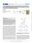 Research paper thumbnail of A Trimethylsilylamine-Acyl Fluoride Amide Bond Forming Protocol for Weakly Nucleophilic Amines that is Amenable to the Parallel Synthesis of Di(hetero)arylamides