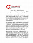 Research paper thumbnail of Las dimensiones normativas de la territorialidad