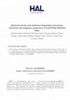 Epitaxial strain and thickness dependent structural, electrical and magnetic properties of La0.67Sr0.33MnO3 films Cover Page