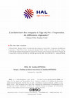 Research paper thumbnail of L’architecture des remparts à l’âge du Fer : l’expression de différences régionales ?