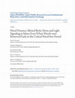 Research paper thumbnail of Weed presence altered biotic stress and light signaling in maize even when weeds were removed early in the critical weed-free period