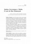 Research paper thumbnail of Justiça, Governança e Media. O caso de Ihor Homenyuk