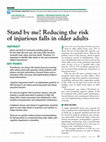 Stand by me! Reducing the risk of injurious falls in older adults Cover Page