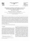 Determination of glyphosate and phosphate in water by ion chromatography—inductively coupled plasma mass spectrometry detection Cover Page