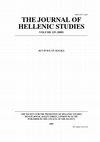 Research paper thumbnail of Review of G. Cavallo, Leggere a Bisanzio, Milan: Sylvestre Bonnard 2007, in Journal of Hellenic Studies 129, 2009, 253-254.