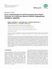 Research paper thumbnail of Green Communication for Sixth-Generation Intent-Based Networks: An Architecture Based on Hybrid Computational Intelligence Algorithm