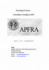 Revista AÑO 30-Nº 31. Asociación de Psicólogos forenses de la República Argentina-APFRA (2019) Cover Page