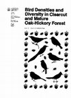 Research paper thumbnail of Bird densities and diversity in clearcut and mature oak-hickory forest