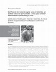 Research paper thumbnail of Certificación de material vegetal sano en Colombia: Un análisis crítico de oportunidades y retos para controlar enfermedades ocasionadas por virus