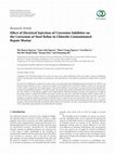 Effect of Electrical Injection of Corrosion Inhibitor on the Corrosion of Steel Rebar in Chloride-Contaminated Repair Mortar Cover Page