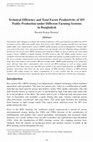 Research paper thumbnail of Technical Efficiency and Total Factor Productivity of MV Paddy Production under Different Farming Systems in Bangladesh