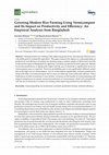 Research paper thumbnail of Greening Modern Rice Farming Using Vermicompost and Its Impact on Productivity and Efficiency: An Empirical Analysis from Bangladesh