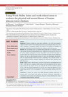 Using Work Ability Index and work-related stress to evaluate the physical and mental fitness of Iranian telecom tower climbers Cover Page