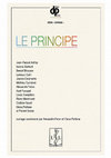 Research paper thumbnail of Alexandre Feron et Elena Partene (dir.), Le Principe (Lambert-Lucas, 2021)