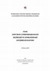 Research paper thumbnail of 2009 İran Cumhurbaşkanlığı Seçimleri ve Sonrasındaki Gelişmeler