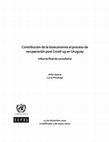 Research paper thumbnail of Contribución de la bioeconomía a transformación del sector lácteo y carníco Uruguay