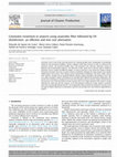 Research paper thumbnail of Greywater treatment in airports using anaerobic filter followed by UV disinfection: an efficient and low cost alternative