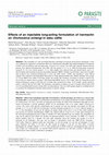 Research paper thumbnail of Effects of an injectable long-acting formulation of ivermectin on Onchocerca ochengi in zebu cattle