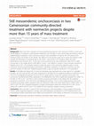 Research paper thumbnail of Still mesoendemic onchocerciasis in two Cameroonian community-directed treatment with ivermectin projects despite more than 15 years of mass treatment