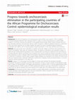 Research paper thumbnail of Progress towards onchocerciasis elimination in the participating countries of the African Programme for Onchocerciasis Control: epidemiological evaluation results