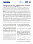 Research paper thumbnail of The macrofilaricidal efficacy of repeated doses of ivermectin for the treatment of river blindness