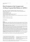 Research paper thumbnail of Pilot Evaluation of the Unsupervised, At-Home Cogstate Brief Battery in ADNI-2