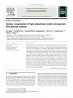 Research paper thumbnail of Surface compression of light adsorbates inside microporous PFA-derived carbons