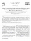 Research paper thumbnail of Genesis of porosity in polyfurfuryl alcohol derived nanoporous carbon