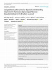 Long-distance pollen and seed dispersal and inbreedingdepression in
Hymenaea stigonocarpa
 (Fabaceae:Caesalpinioideae) in the Brazilian savannah Cover Page