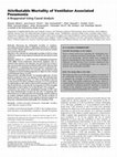 Research paper thumbnail of Attributable Mortality of Ventilator-Associated Pneumonia