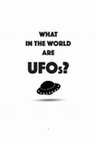 What in the World are UFOs? Cover Page