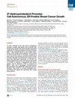 Research paper thumbnail of 27-Hydroxycholesterol promotes cell-autonomous, ER-positive breast cancer growth