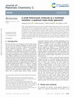 Research paper thumbnail of A small heterocyclic molecule as a multistate transistor: a quantum many-body approach