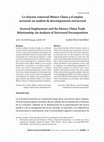 Research paper thumbnail of La relación comercial México-China y el empleo sectorial: un análisis de descomposición estructural Sectoral Employment and the Mexico-China Trade Relationship: An Analysis of Structural Decomposition