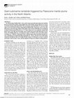 Research paper thumbnail of Giant submarine landslide triggered by Paleocene mantle plume activity in the North Atlantic